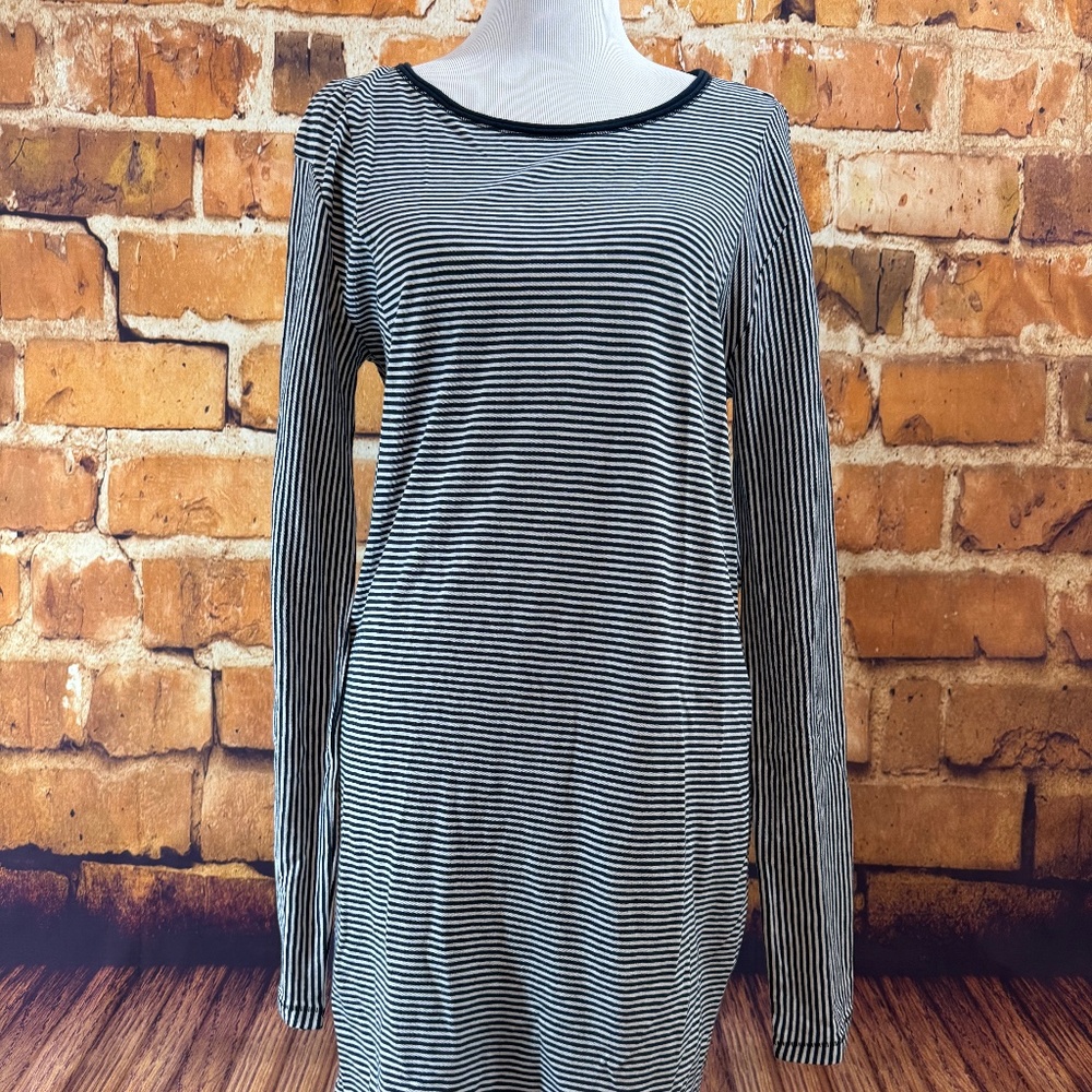 Rag & Bone Long Sleeve T-shirt Dress